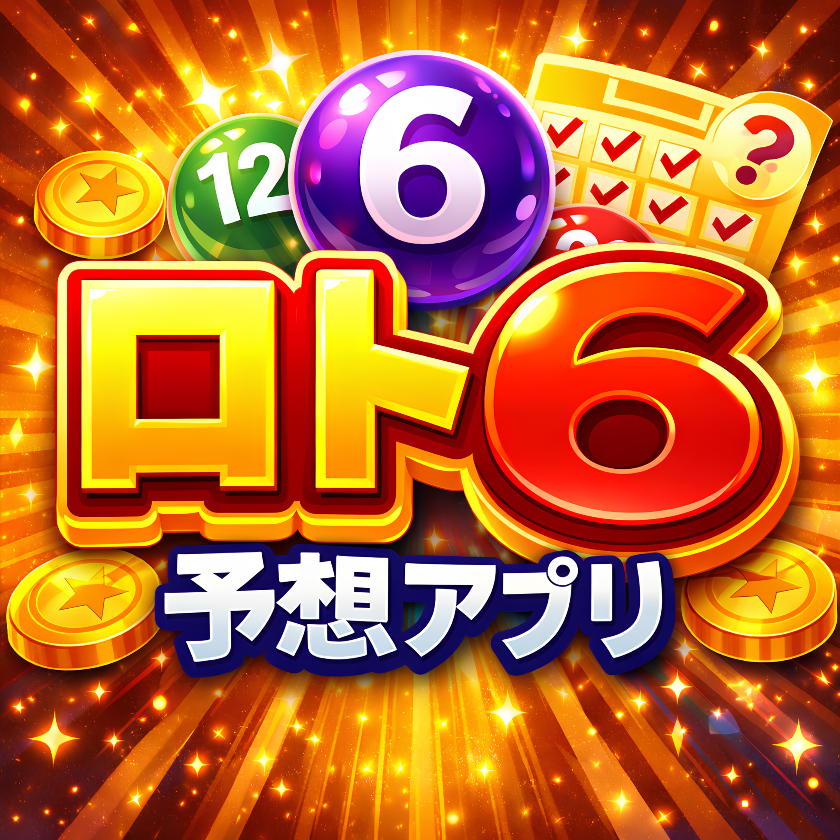 ロト6予想アプリ アイコン